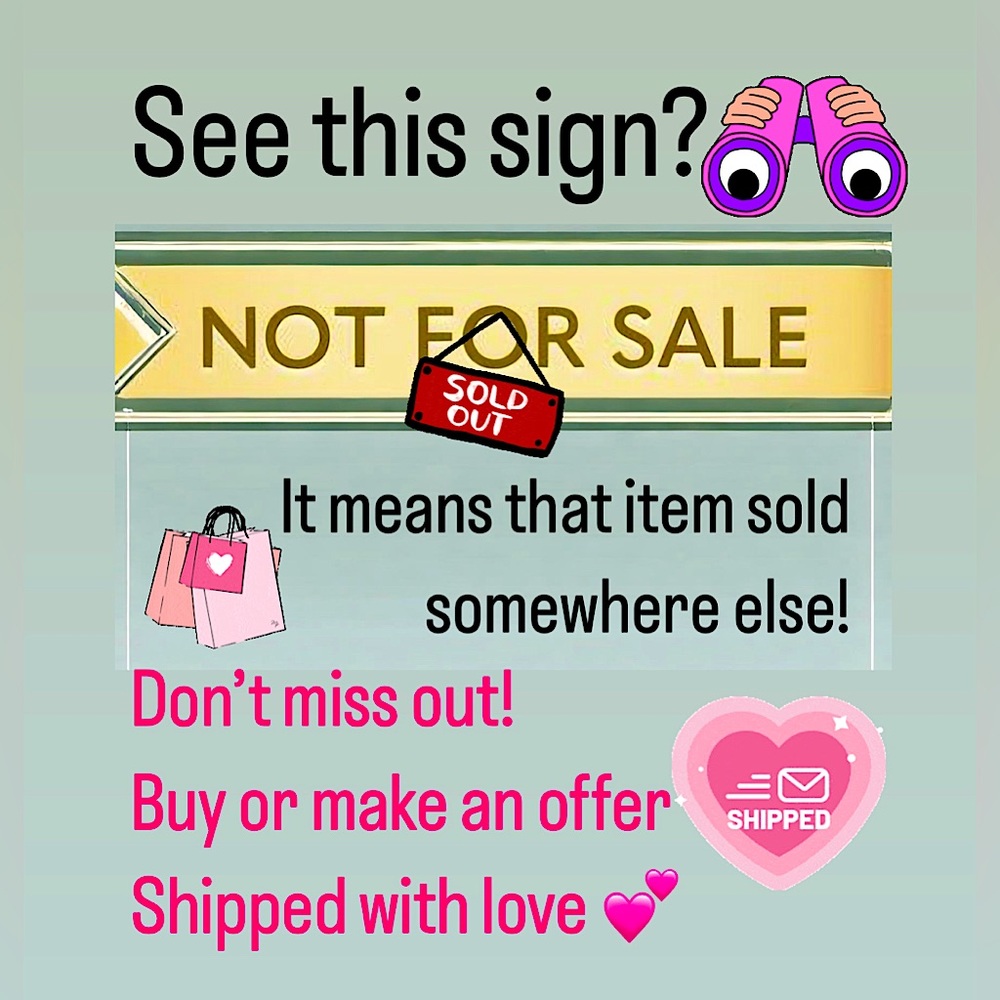 Not for sale? It sold!
